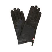 Yael zwarte leren handschoenen Ines De La Fressange Paris , Black , Da...