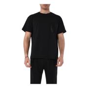 T-Shirts Giorgio Brato , Black , Heren
