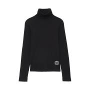 Matthieu zwarte turtleneck top Ines De La Fressange Paris , Black , Da...