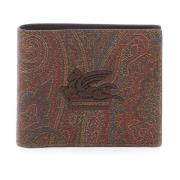 Paisley Bifold Portemonnee met Pegaso Logo Etro , Multicolor , Dames