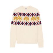 Joia ecru jumper - Joia ecru trui Ines De La Fressange Paris , White ,...