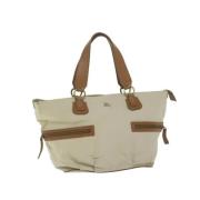 Pre-owned Cotton totes Burberry Vintage , Beige , Dames