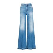 Flared Jeans Don The Fuller , Blue , Dames