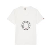 Aurore V-hals T-shirt khaki Ines De La Fressange Paris , White , Dames