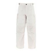 Straight Trousers Darkpark , White , Dames