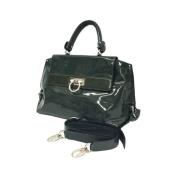 Pre-owned Leather handbags Salvatore Ferragamo Pre-owned , Green , Dam...