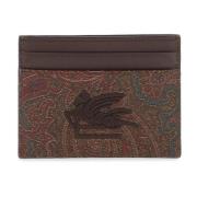 Jacquard Paisley Kaarthouder Etro , Multicolor , Dames