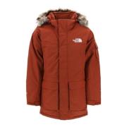 Parkas The North Face , Brown , Heren