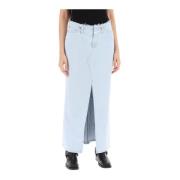 Denim Skirts Closed , Blue , Dames