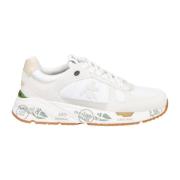 Witte Platform Sneakers Premiata , Multicolor , Dames