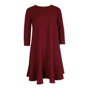 Pre-owned Polyester dresses Jil Sander Pre-owned , Red , Dames