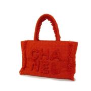 Pre-owned Wool chanel-bags Chanel Vintage , Red , Dames