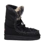 Winter Boots Mou , Black , Dames