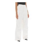 Wide Jeans Darkpark , White , Dames