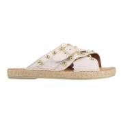 Caracas slippers off white Dwrs , White , Dames