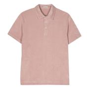 Smith Towelling Polo Shirt Altea , Pink , Heren