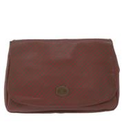 Pre-owned Canvas clutches Gucci Vintage , Red , Dames