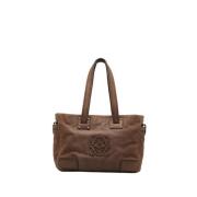 Pre-owned Leather handbags Loewe Pre-owned , Brown , Dames