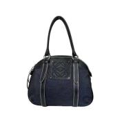 Pre-owned Fabric handbags Loewe Pre-owned , Black , Dames