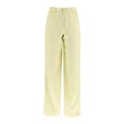Straight Trousers Jil Sander , Yellow , Dames