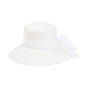 Witte Kendall Marry Hoed Maison Michel , White , Dames