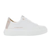 London Wit Roze Sneakers Alexander Smith , White , Dames