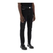 Slim-fit Jeans Sacai , Black , Heren