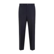 Donkerblauwe Cabri Broek Jacquemus , Blue , Heren