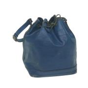 Pre-owned Leather louis-vuitton-bags Louis Vuitton Vintage , Blue , Da...