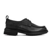 Zwarte leren Derbies Brioni , Black , Heren