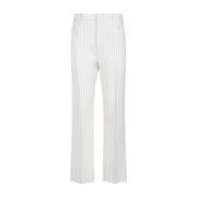 Wide Trousers Tom Ford , White , Dames