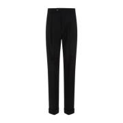 Ferito Broek in Zwart Sportmax , Black , Dames