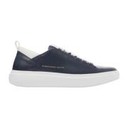 Wembley Leren Sneakers voor Heren Alexander Smith , Blue , Heren