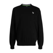 Round-neck Knitwear PS By Paul Smith , Black , Heren