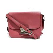 Pre-owned Leather crossbody-bags Miu Miu Pre-owned , Pink , Dames