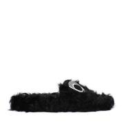 Flip Flops Chiara Ferragni Collection , Black , Dames