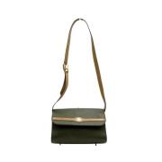 Pre-owned Leather dior-bags Dior Vintage , Green , Dames