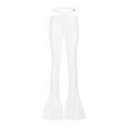 Witte Lange Broek The Attico , White , Dames