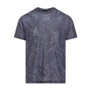 T-Shirts Etro , Blue , Heren