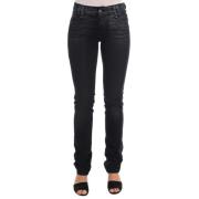 Luxe Grijs Wassen Regular Fit Jeans John Galliano , Black , Dames