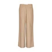 Wide Trousers Remain Birger Christensen , Beige , Dames