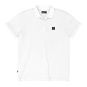 Classic comfort polos wit Butcher of Blue , White , Heren