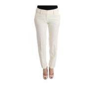 Slim-fit Trousers Ermanno Scervino , White , Dames