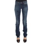 Slim-fit Jeans John Galliano , Blue , Dames