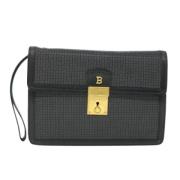 Pre-owned Leather clutches Bally Pre-owned , Gray , Dames