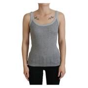 Sleeveless Tops Dolce & Gabbana , Gray , Dames