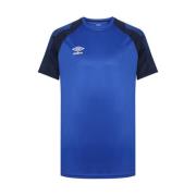 Polyester Teamwear T-shirt Umbro , Blue , Heren