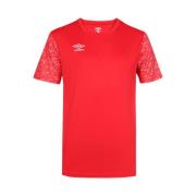 Teamwear Polyester Sportshirt Umbro , Red , Heren