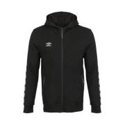 Sportswear Zip-Through Sweatshirt Umbro , Black , Heren