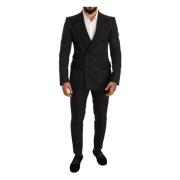 Single Breasted Suits Dolce & Gabbana , Black , Heren